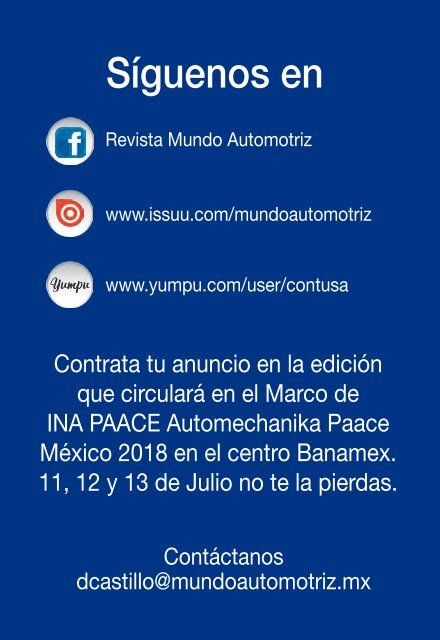 Revista Mundo Automotriz No. 265 ABRIL