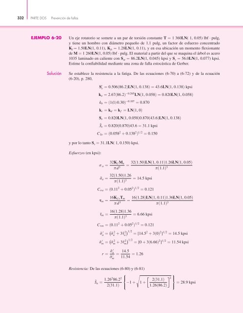 Diseño en ingenieria mecanica de Shigley