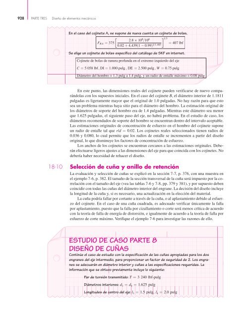 Diseño en ingenieria mecanica de Shigley