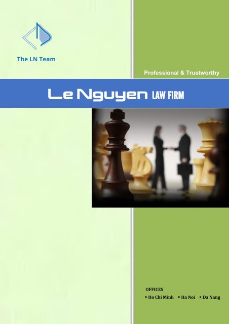 Brochure of Le Nguyen 2018 (E)