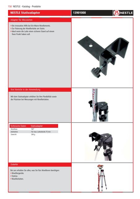 Gottlieb Nestle Produktkatalog 2018