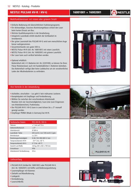 Gottlieb Nestle Produktkatalog 2018