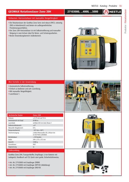 Gottlieb Nestle Produktkatalog 2018