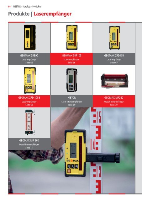 Gottlieb Nestle Produktkatalog 2018