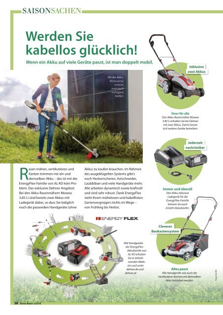 Dehner Magazin - 2/2018