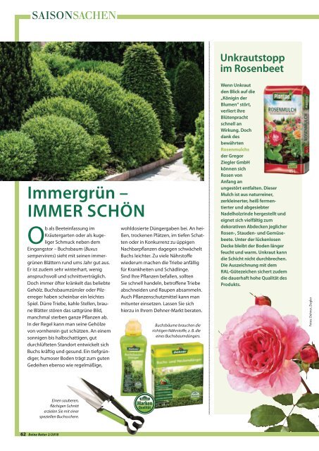 Dehner Magazin - 2/2018