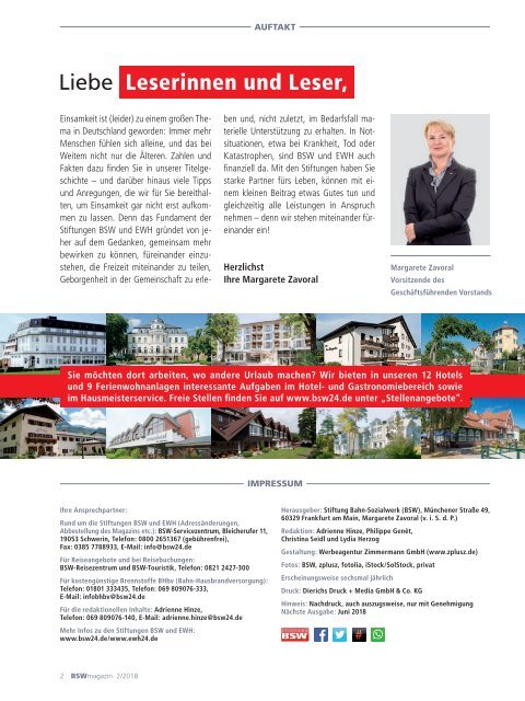 BSWmagazin 02/2018