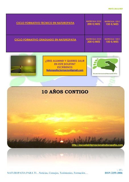 Revista Naturopatia para Ti nº7