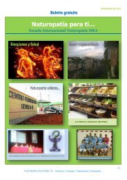 Revista Naturopatia para Ti nº 1