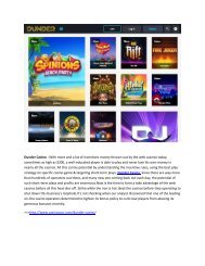 Dunder Casino ppt