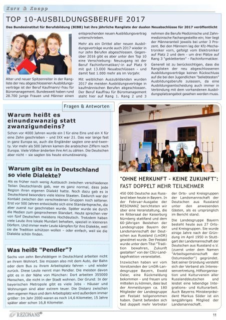 RESONANZ InterKultur  Wissensmagazin 04|2018