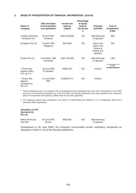 Ocean Sky International Limited - Ocean Sky International Ltd ...