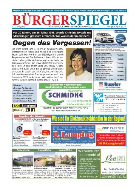 April 2018 | Bürgerspiegel