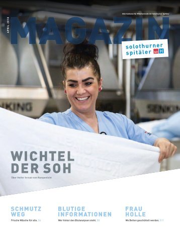 Magazin Mitarbeitende Solothurner Spitäler 01/18 - Wichtel
