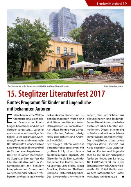 Lankwitz extra Nr. 5/2017