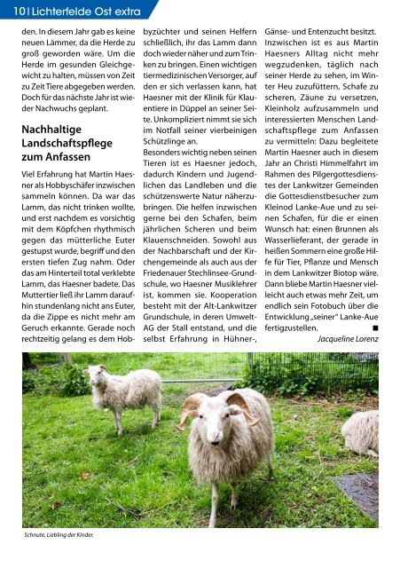 Lichterfelde Ost extra Nr. 5/2017