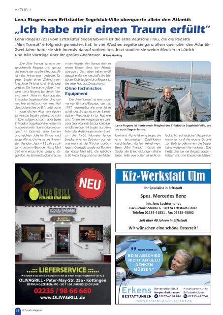 Erftstadt Magazin März 2018