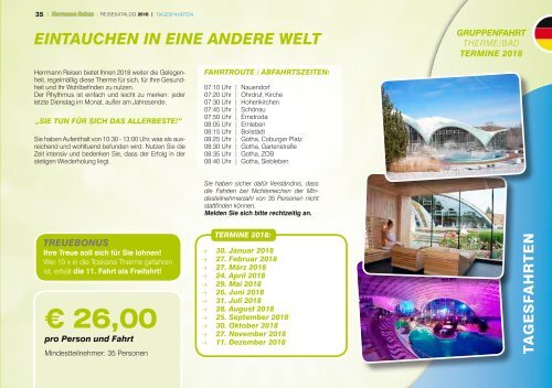 Herrmann Busreisen Reisekatalog 2018