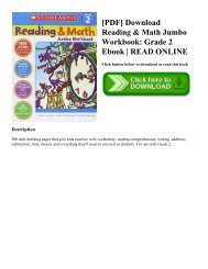 [PDF] Download Reading & Math Jumbo Workbook: Grade 2 Ebook | READ ONLINE