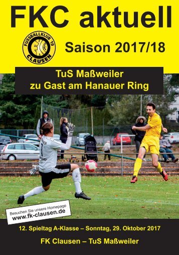 FKC Aktuell - 12. Spieltag - Saison 2017/2018