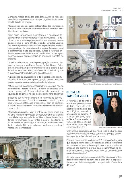 PME Magazine - Edição 8 - Abril 2018