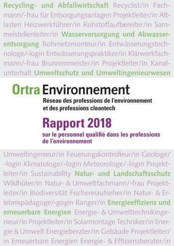 Rapport sür le personnel qualifié_OdA_2018