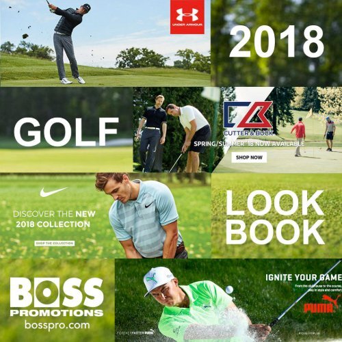 BOSS 2018 GOLF LOOK BOOK