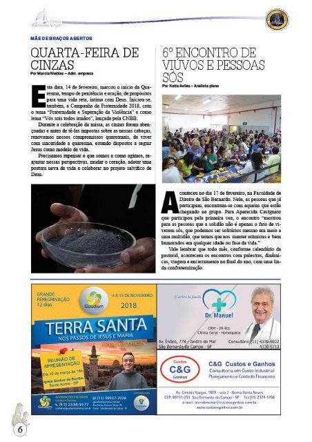 Revista Santíssima Virgem Edição Março 2018