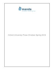 Oxford University Press Christian Spring 2018