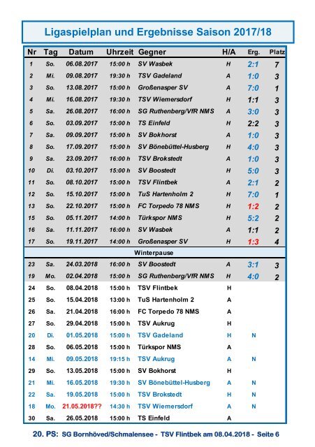 TSV  Stadionzeitung 11-2018-080418-A4