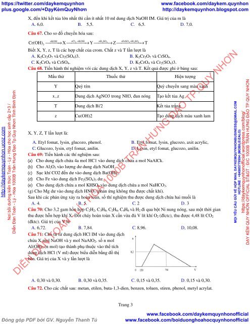 Bộ đề thi thử THPT QG 2018 Các môn TOÁN - LÍ - HÓA Các trường THPT Cả nước CÓ HƯỚNG DẪN GIẢI (Lần 6) [DC06042018]