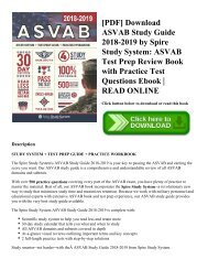 [PDF] Download ASVAB Study Guide 2018-2019 by Spire Study System: ASVAB Test Prep Review Book with Practice Test Questions Ebook | READ ONLINE