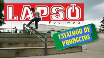 CATÁLOGO DE PRODUCTOS LAPSO