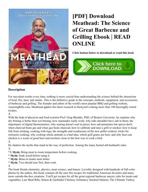 Pdf Download Meathead The Science Of Great Barbecue And Grilling Ebook Read Online,Father Daughter Wedding Dance Songs