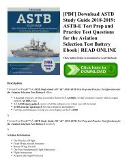 [PDF] Download ASTB Study Guide 2018-2019: ASTB-E Test Prep and Practice Test Questions for the Aviation Selection Test Battery Ebook | READ ONLINE