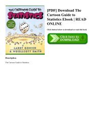 [PDF] Download The Cartoon Guide to Statistics Ebook | READ ONLINE