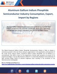 Aluminum Gallium Indium Phosphide Semiconductor Industry Consumption, Export, Import by Regions