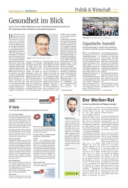 RegioBusiness April 2018