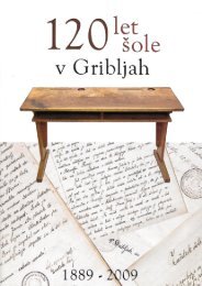 Zbornik OŠ Loka ob 120-letnici šole v Gribljah