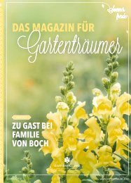 Das Magazin für Gartenträumer | 02/2018 | Hundisburg