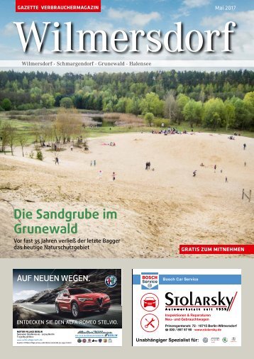 Gazette Wilmersdorf Mai 2017
