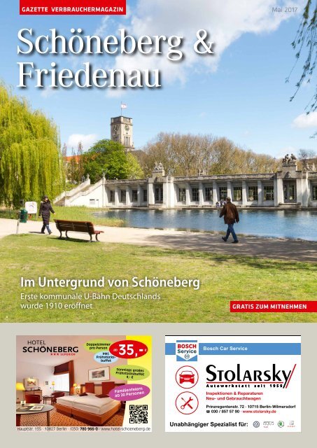 Gazette Schöneberg & Friedenau Mai 2017