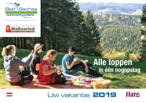 Uw vakantie 2019 E-Book Bad Sachsa, Walkenried, NL