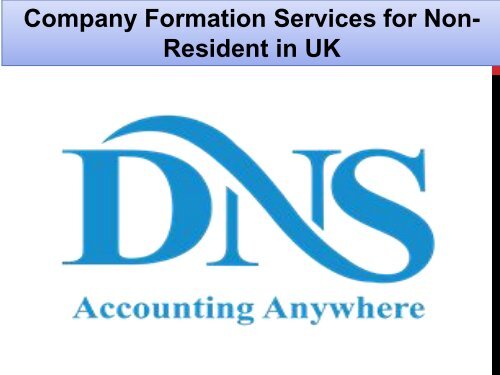 Company Formation Services for Non-Resident in UK