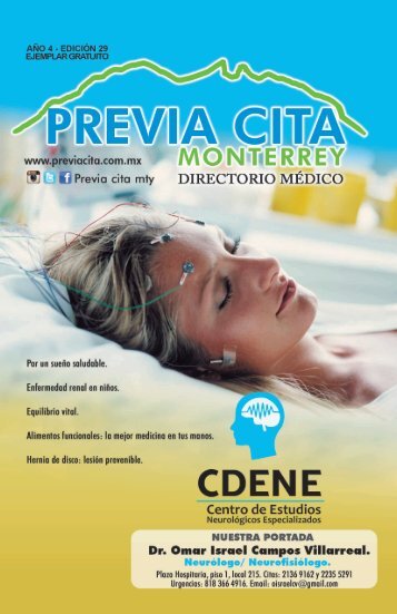 directorio medico Previa Cita ediccion 29