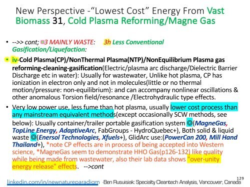 Minder Bekende, Skoon, Lae Koste, Oorvloedige Energietegnologieë en Verwante Toepassings wat die Wêreld sou Verander./ Less Known, Clean, Low Cost, Abundant Energy Technologies & Related Game Changing Applications.