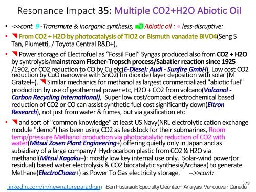 Minder Bekende, Skoon, Lae Koste, Oorvloedige Energietegnologieë en Verwante Toepassings wat die Wêreld sou Verander./ Less Known, Clean, Low Cost, Abundant Energy Technologies & Related Game Changing Applications.