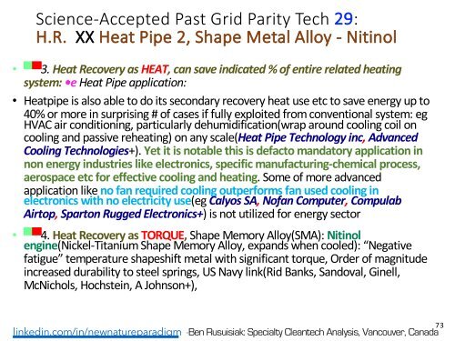 Minder Bekende, Skoon, Lae Koste, Oorvloedige Energietegnologieë en Verwante Toepassings wat die Wêreld sou Verander./ Less Known, Clean, Low Cost, Abundant Energy Technologies & Related Game Changing Applications.