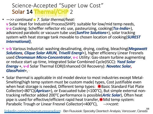 Minder Bekende, Skoon, Lae Koste, Oorvloedige Energietegnologieë en Verwante Toepassings wat die Wêreld sou Verander./ Less Known, Clean, Low Cost, Abundant Energy Technologies & Related Game Changing Applications.