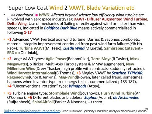 Minder Bekende, Skoon, Lae Koste, Oorvloedige Energietegnologieë en Verwante Toepassings wat die Wêreld sou Verander./ Less Known, Clean, Low Cost, Abundant Energy Technologies & Related Game Changing Applications.